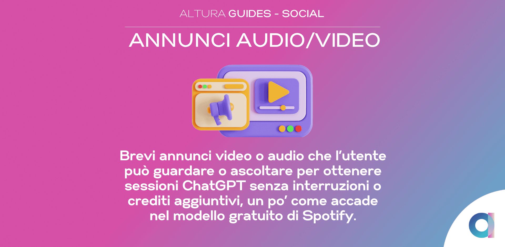 ANNUNCI AUDIO/VIDEO